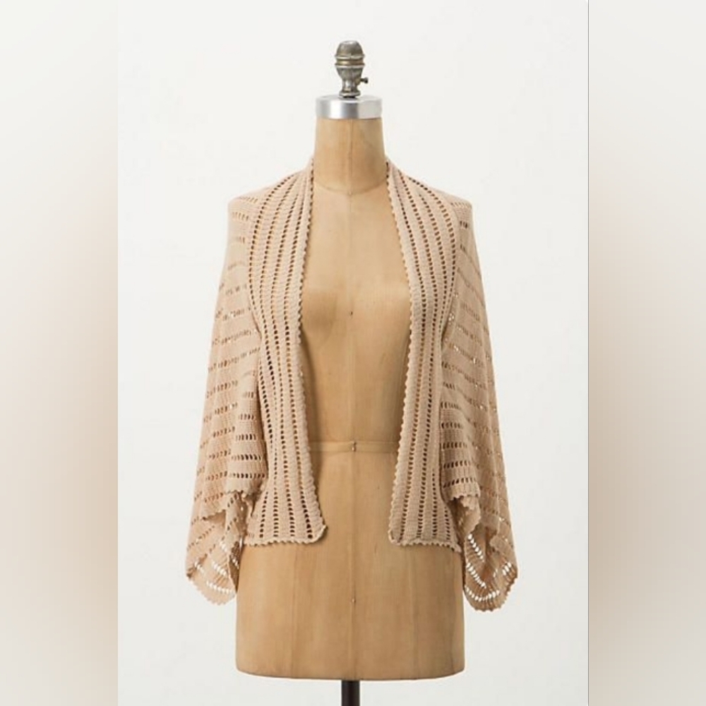 Anthropologie Sparrow Hammock Knit Cardigan Shrug Size S/M